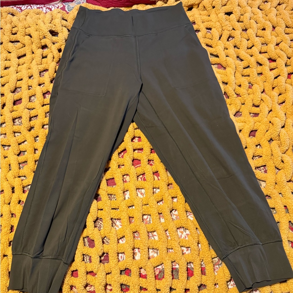 lululemon athletica Olive Green Track Pants